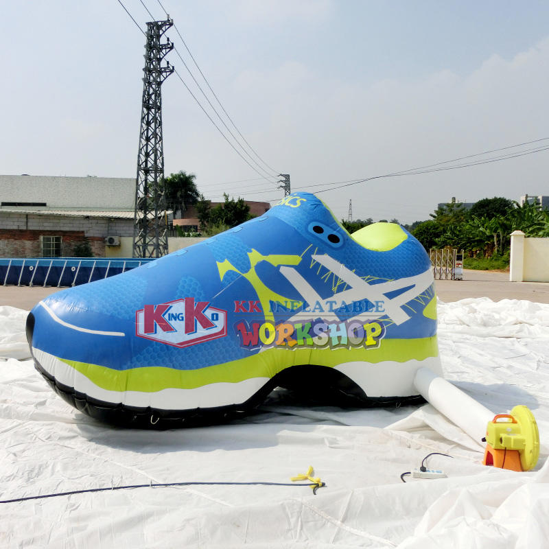 Shoe inflatable advertising model for Aasics company