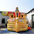 backyard water slide tarpaulin car bouncy slide KK INFLATABLE Brand