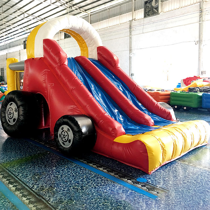 Car slide inflatable slip and slide for kids