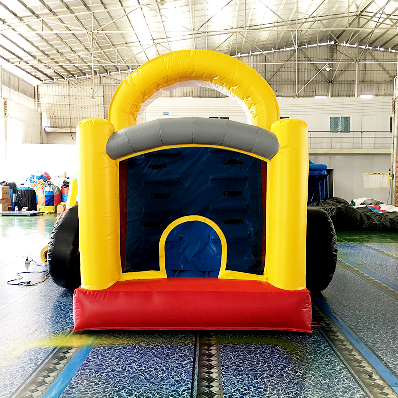 The Car theme Amusement Park Inflatable Slide for Kids