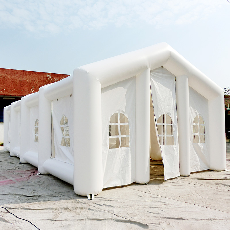 Good PVC custom inflatable large event white tent