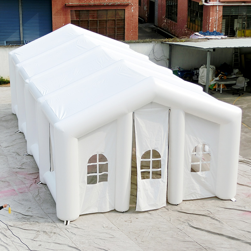 Good PVC custom inflatable large event white tent