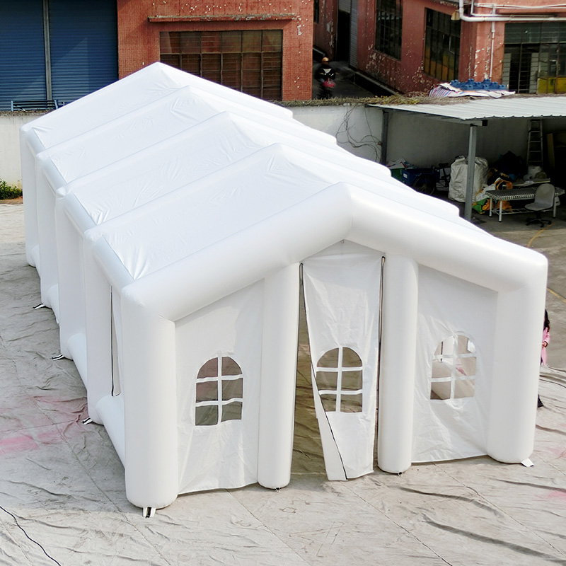 Good PVC custom inflatable large event white tent