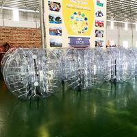 Durable water game inflatable bubble ball