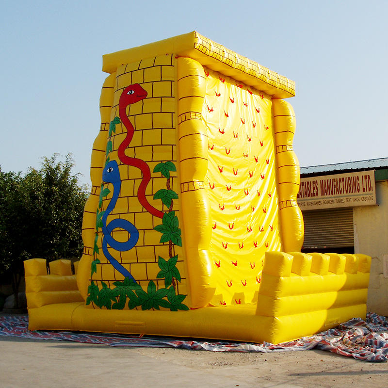 Wholesale rock inflatable climbing wall KK INFLATABLE Brand