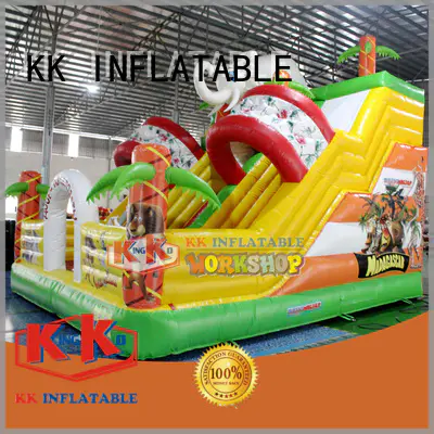 KK INFLATABLE customized water slide jumper wholesale for paradise