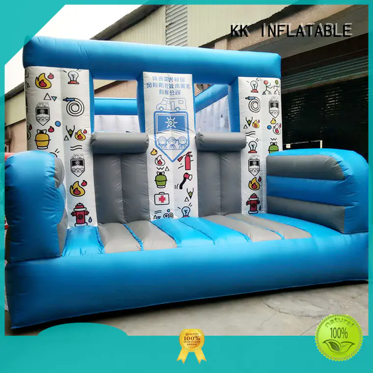 KK INFLATABLE cartoon inflatable obstacles factory price for adventure