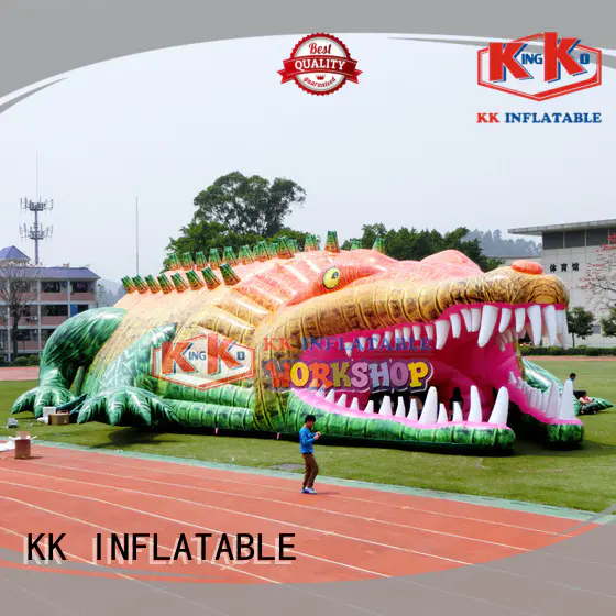 square 4 man inflatable tent factory price for Christmas KK INFLATABLE