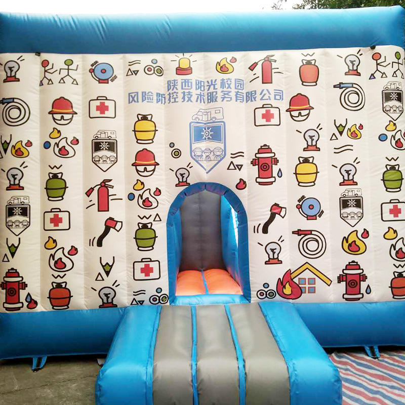 KK INFLATABLE cartoon inflatable obstacles factory price for adventure-2