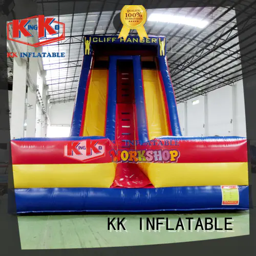 KK INFLATABLE customized water slides for kids colorful for swimming pool