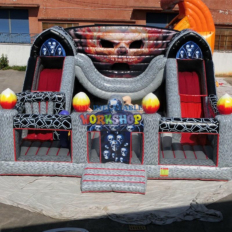 KK INFLATABLE funny inflatable obstacle course good quality for sport games-1