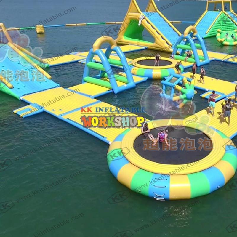KK INFLATABLE multichannel inflatable water parks manufacturer for beach-1