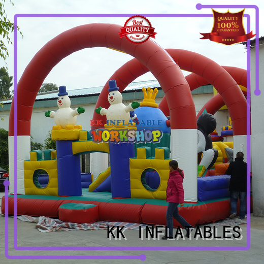 KK INFLATABLE hot selling jumping castle colorful for playground