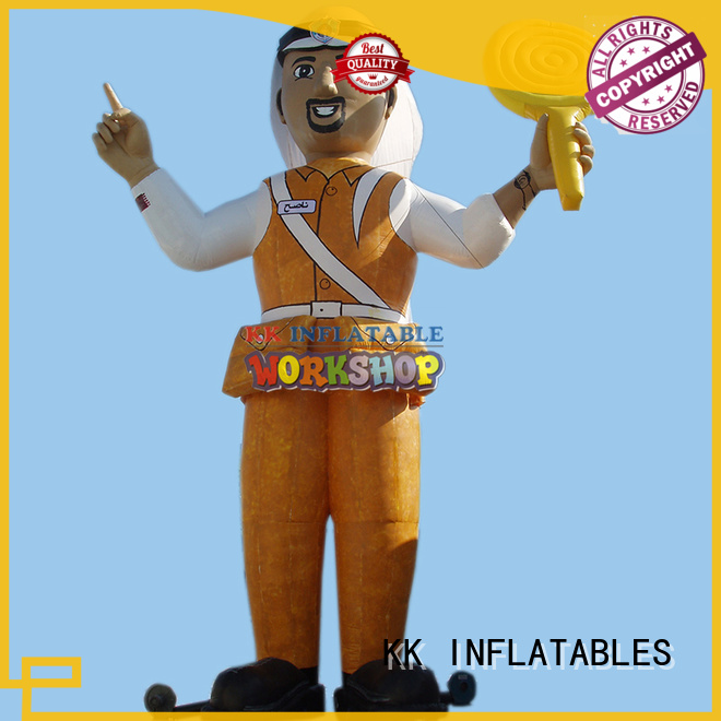 KK INFLATABLE pvc minion inflatable manufacturer for garden