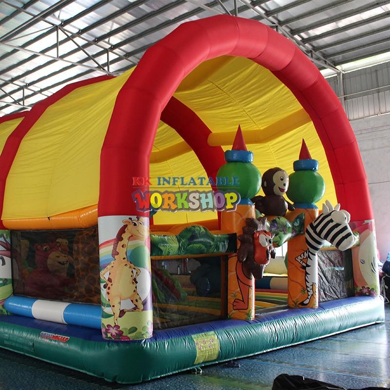funny inflatable play center supplier for amusement park-1