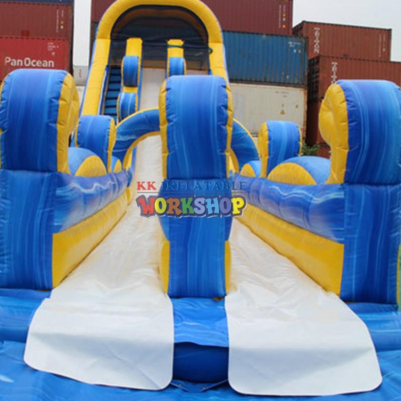 KK INFLATABLE heavy duty bouncy slide manufacturer for parks-3
