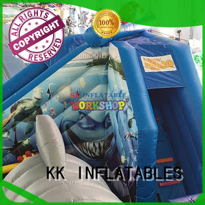 KK INFLATABLE trampoline jumping castle manufacturer for amusement park