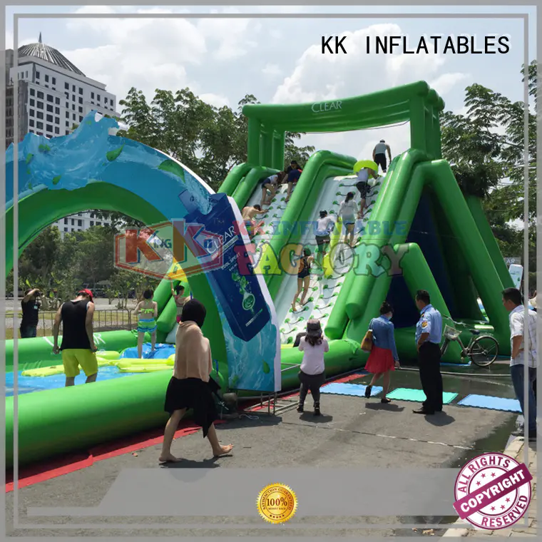 friendly blow up water slide giant ODM for paradise