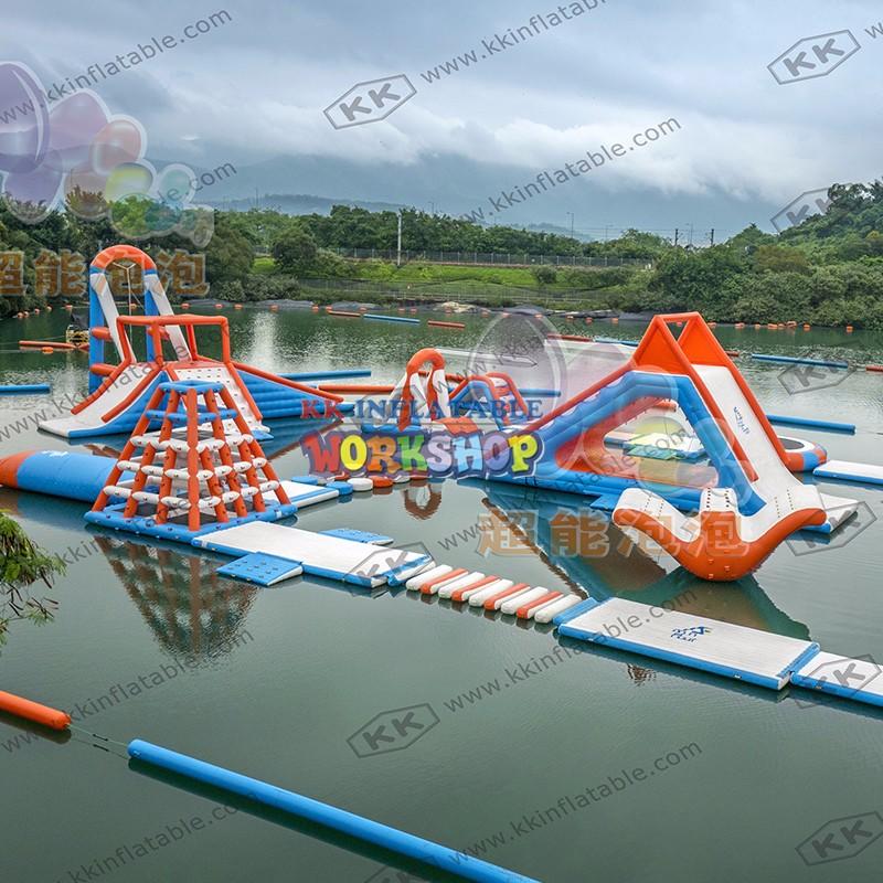 KK INFLATABLE hot selling kids inflatable water park dinosaur for beach-3