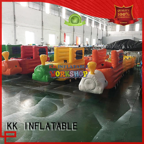 KK INFLATABLE trampoline inflatable rock climbing wall supplier for paradise