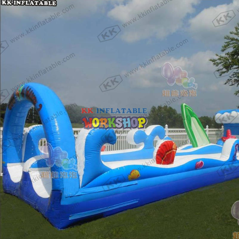 quality inflatable water slide long ODM for playground-1