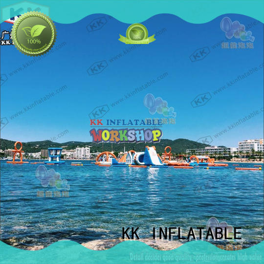 custom inflatable water playground good quality for seaside