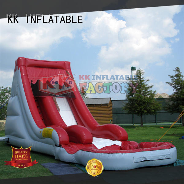 cartoon inflatable water parks multichannel for seaside KK INFLATABLE