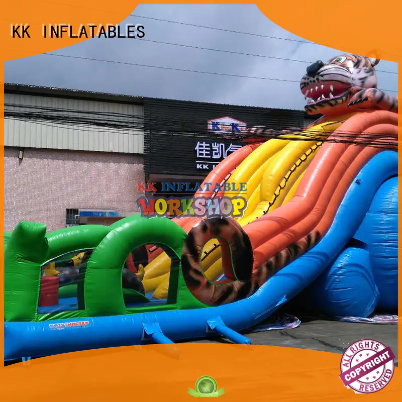 KK INFLATABLE customized inflatable bouncers trampoline for outdoor activity