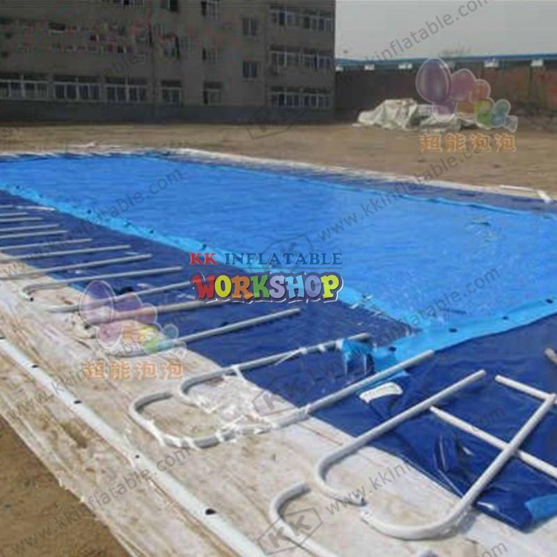 KK INFLATABLE slide pool combination inflatable water parks manufacturer for beach-3