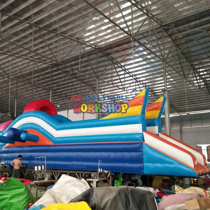 KK INFLATABLE heavy duty cheap water slides various styles for playground-1