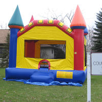 Children's Inflatable Castle Jumping Bed