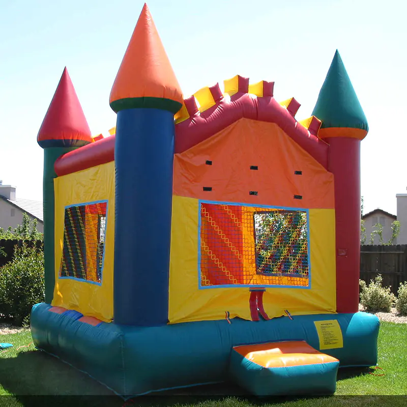 Children's Inflatable Castle Bounce Jumping Air Bounce For Amusement Park