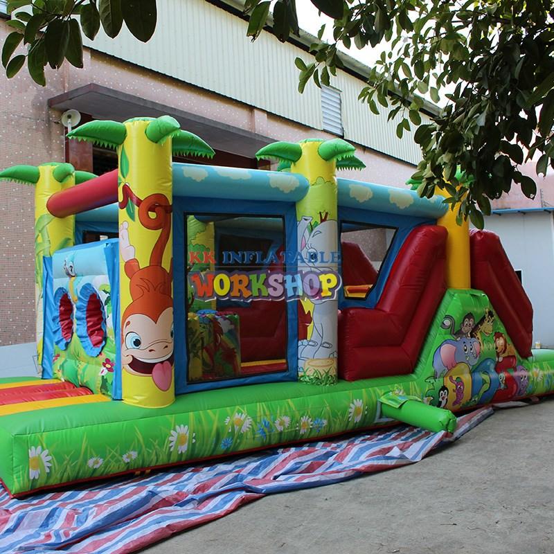 KK INFLATABLE durable inflatable castle trampoline for paradise