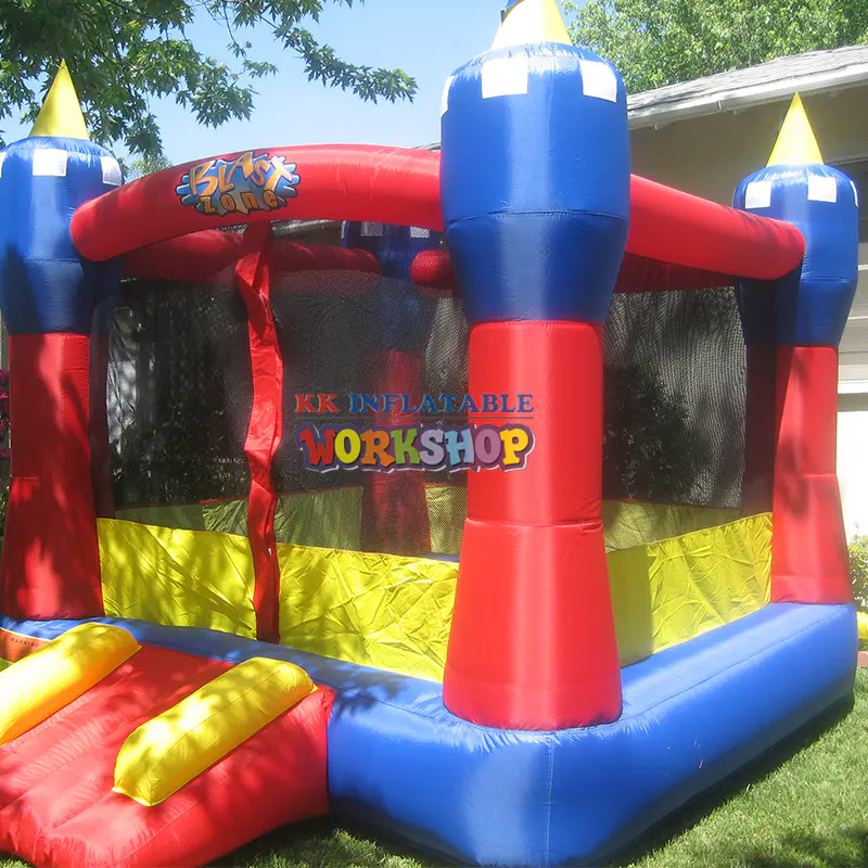 outdoor activities Inflatable Castle wet dry bounce house combo