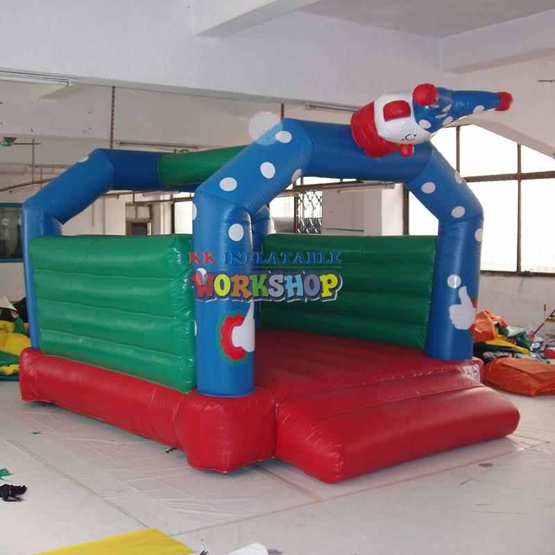 KK INFLATABLE portable inflatable jumping castle colorful for paradise