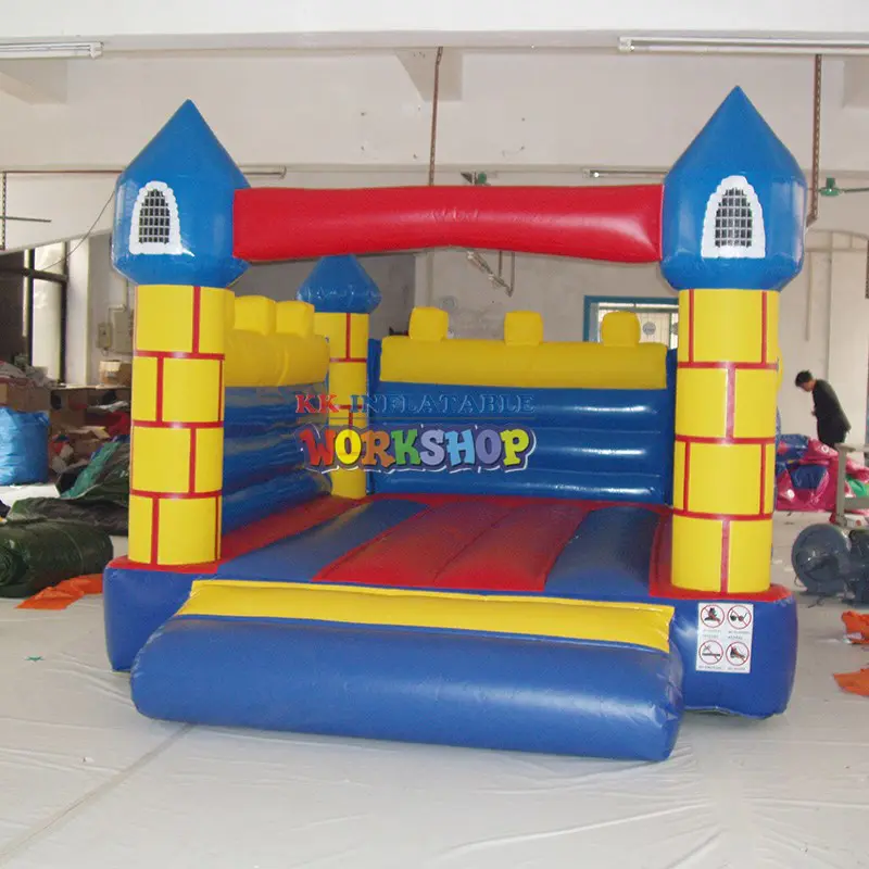 KK INFLATABLE portable inflatable jumping castle colorful for paradise