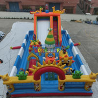Children's Fun City Inflatable Bouncer