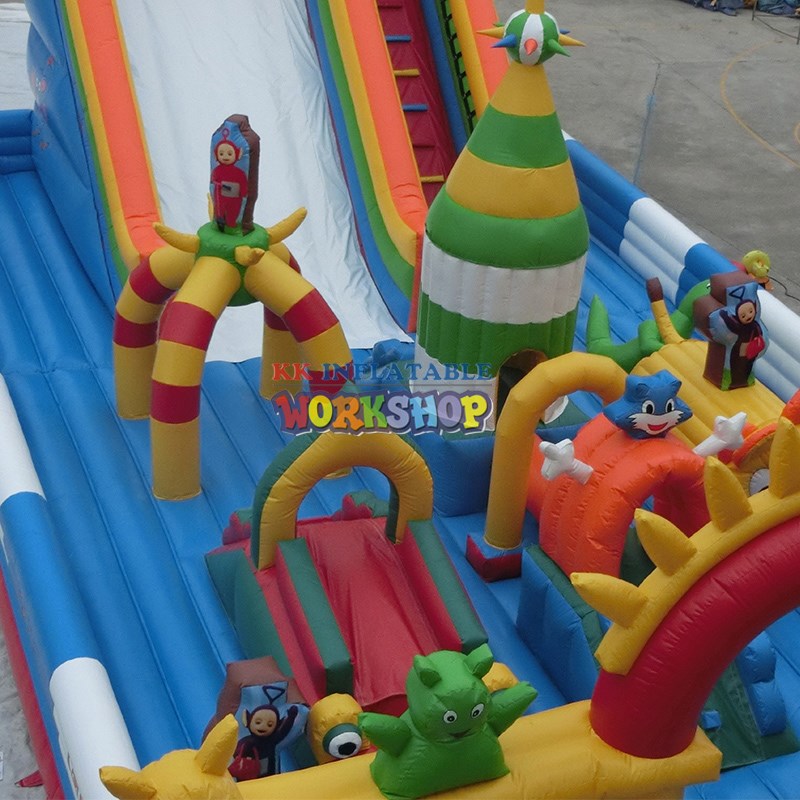 KK INFLATABLE attractive water obstacle course supplier for children-4