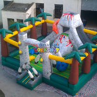 Commercial Advertising Atmosphere Inflatable Obstacle Course