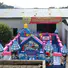 fire inflatable obstacle course shoogle sport KK INFLATABLE company