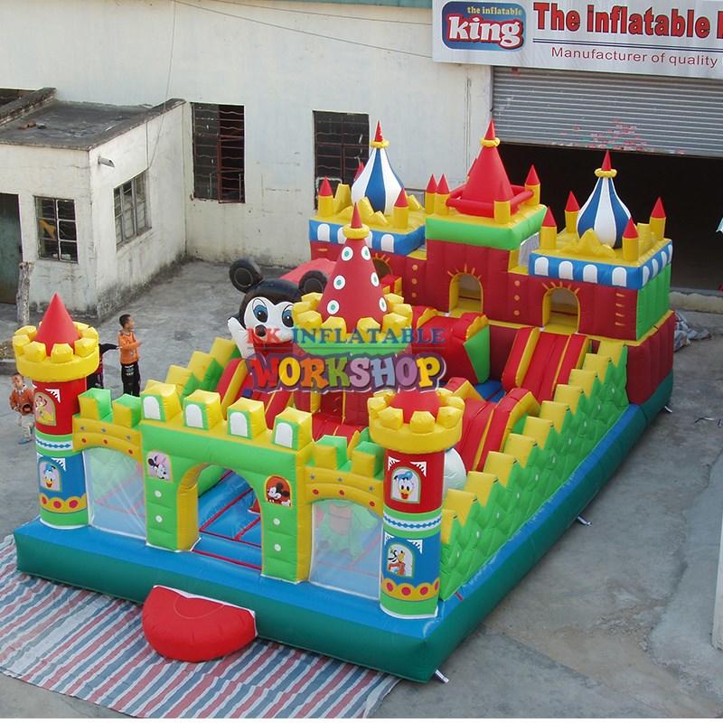 KK INFLATABLE creative outdoor obstacle course climbing for racing game