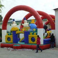 funny inflatable amusement park