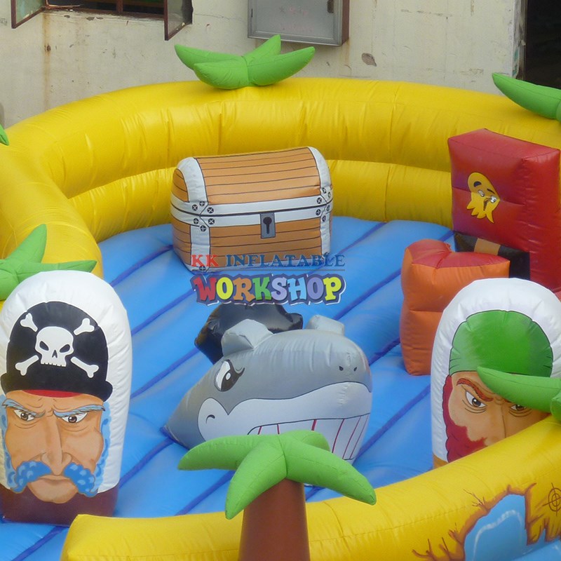 attractive inflatable obstacle course cartoon supplier for playground-5