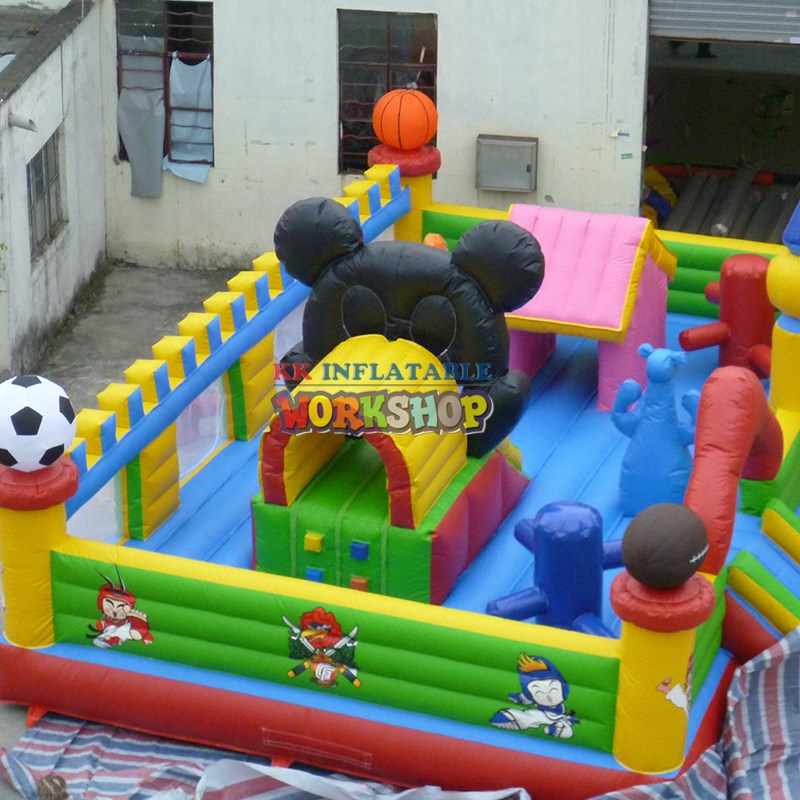 KK INFLATABLE animal shape jumping castle manufacturer for amusement park-7