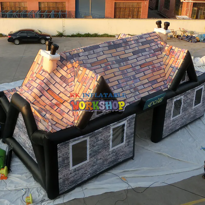 Outdoor inflatable Irish pub, portable blow up inflatable bar