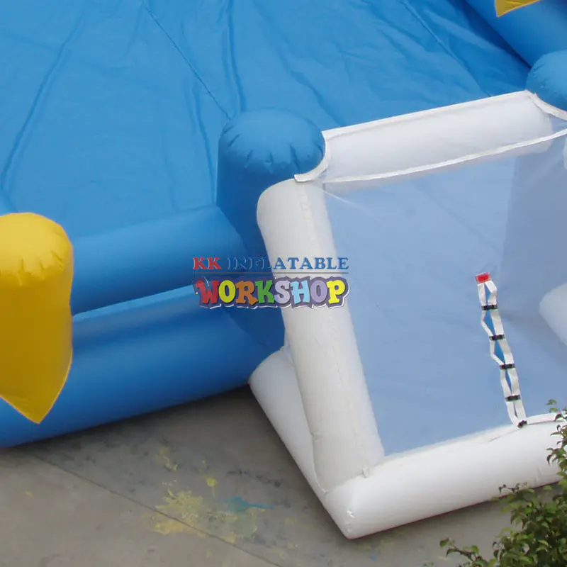 Outdoor Inflatable Soccer Field, Inflatable Football Pitch, Inflatable Football Arena / Court