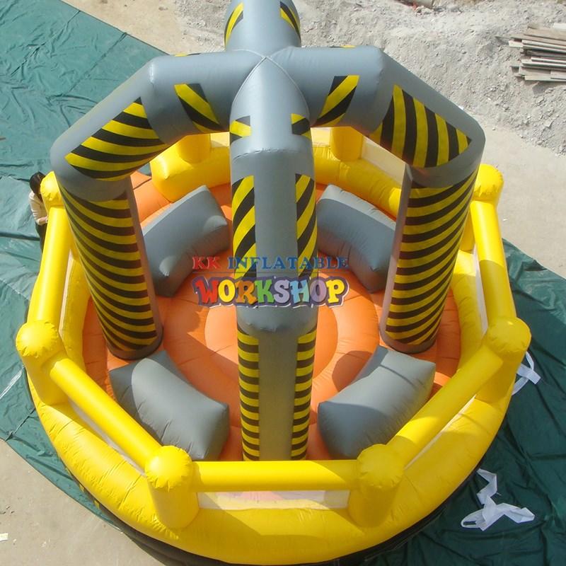 KK INFLATABLE foam inflatable climbing wall supplier for entertainment