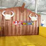 inflatable climbing long for training game KK INFLATABLE