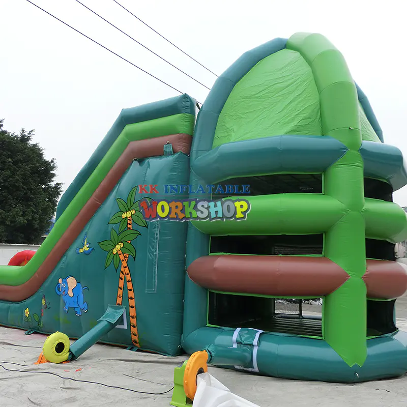 Inflatable Sports Forest Adventure Slide