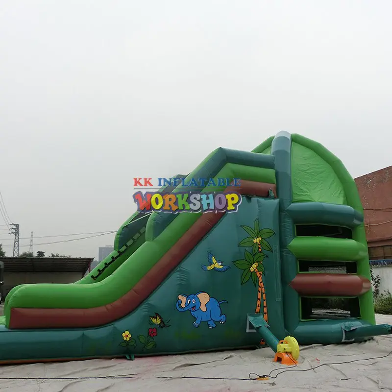 kid wall outdoor KK INFLATABLE Brand inflatable climbing wall factory